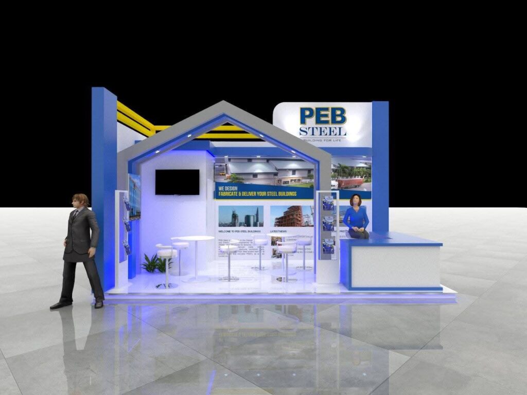 Sewa booth pameran siap pakai untuk event perusahaan di palembang