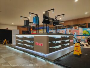 Vendor booth pameran Palembang untuk proyek perusahaan